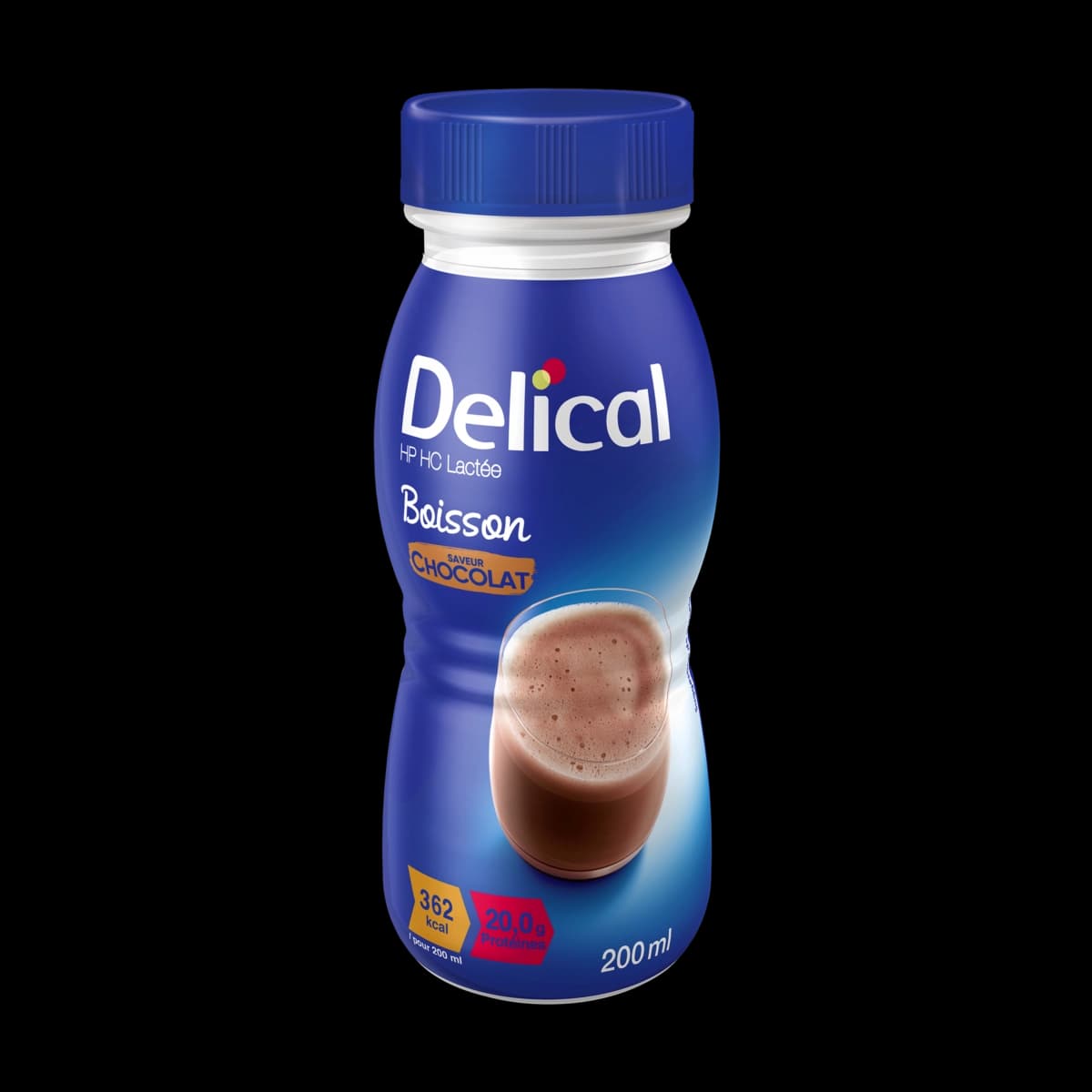 Delical Boisson Hp Hc Lactee Saveur Chocolat 200ml