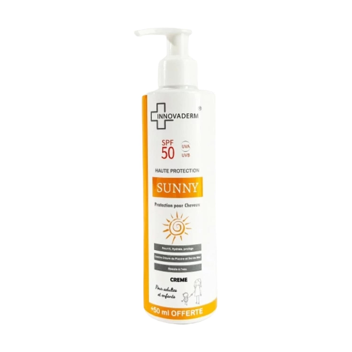 Innovaderm Sunny Creme Cheveux Spf50 250ml