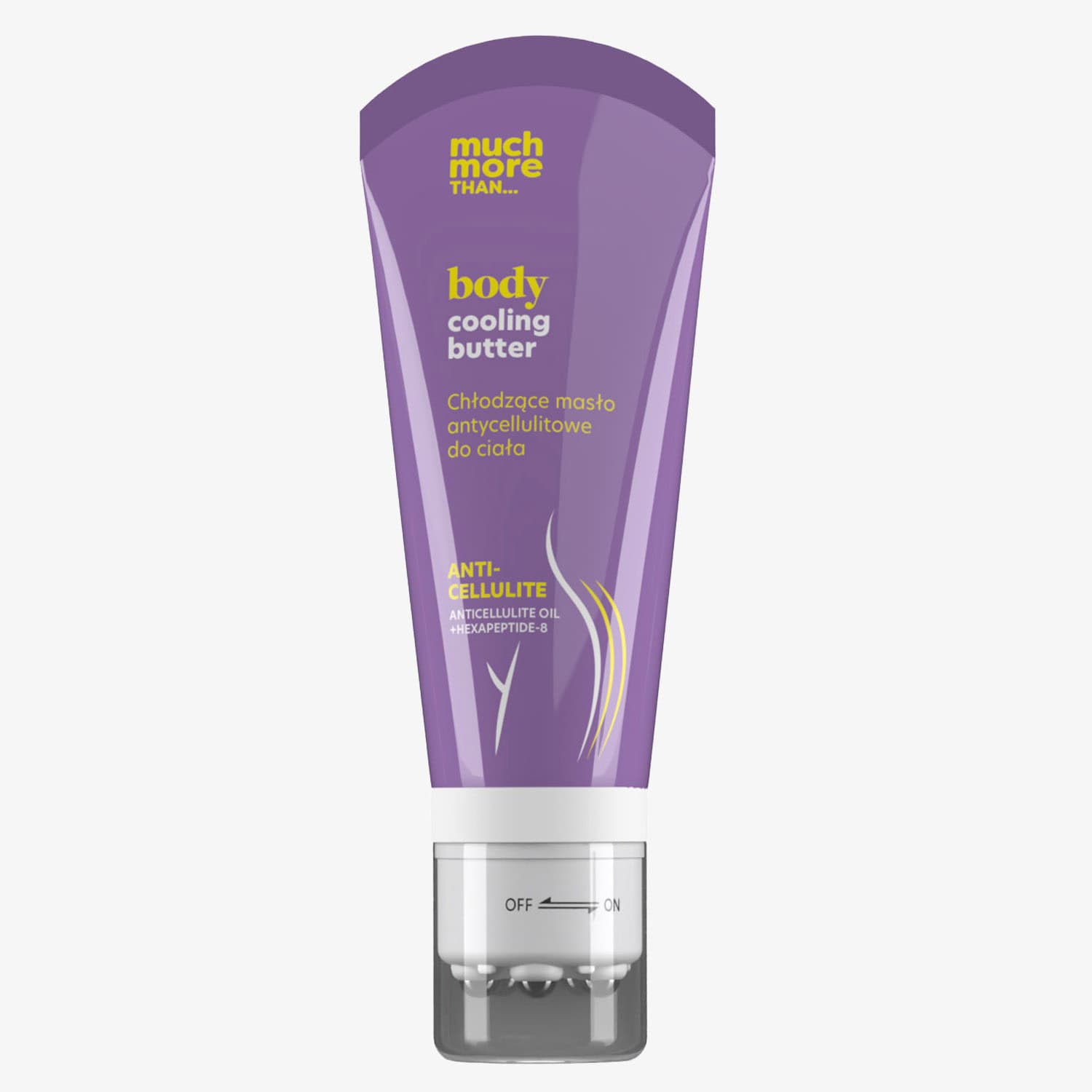 Much More Than Beurre Rafraichissant Anti-cellulite Avec Masseur 220ml