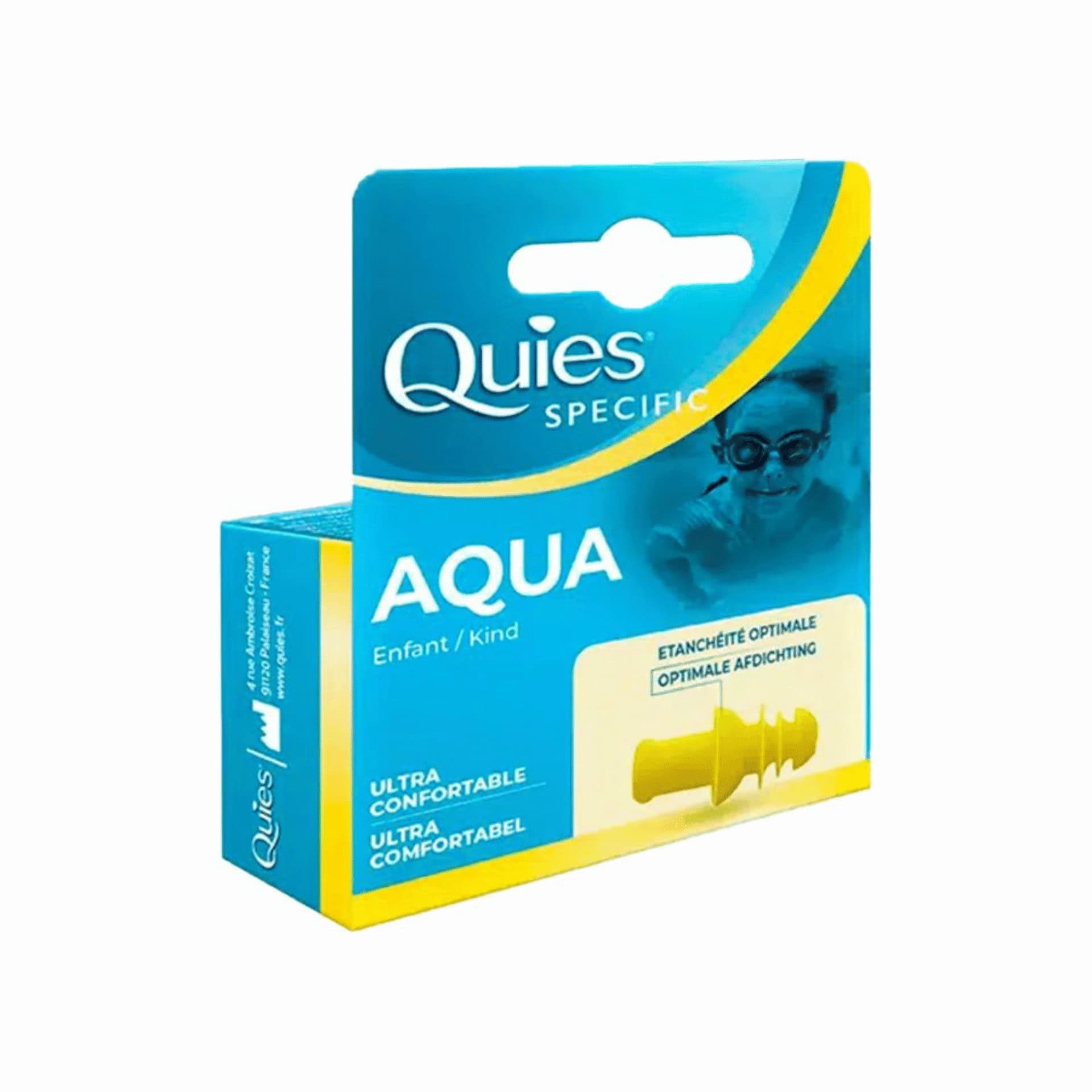 Quies Specific Protection Auditive Aqua Enfant 1 Paire