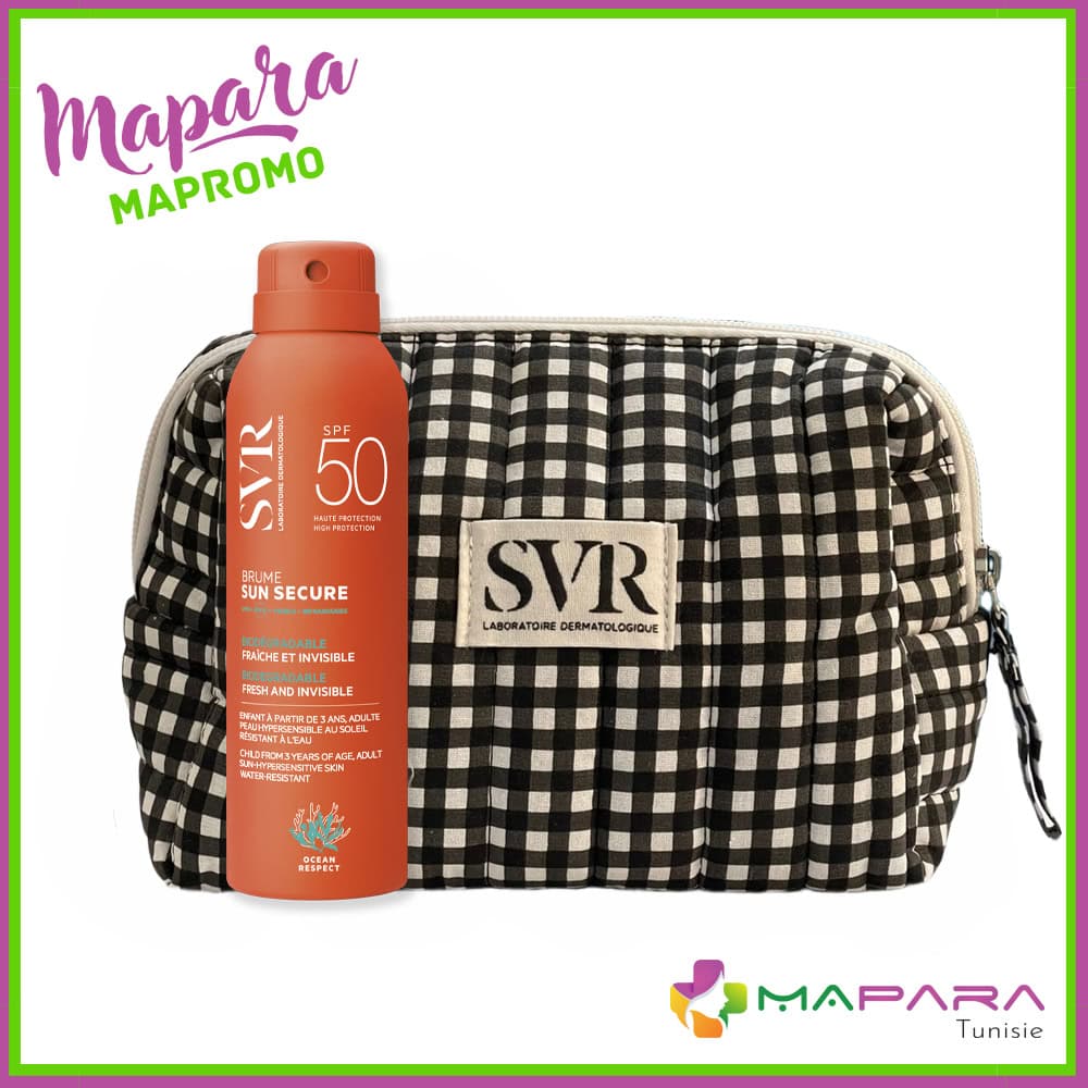 SVR Sun Secure Brume Spf50+ 200ml + Trousse Vichy Offerte