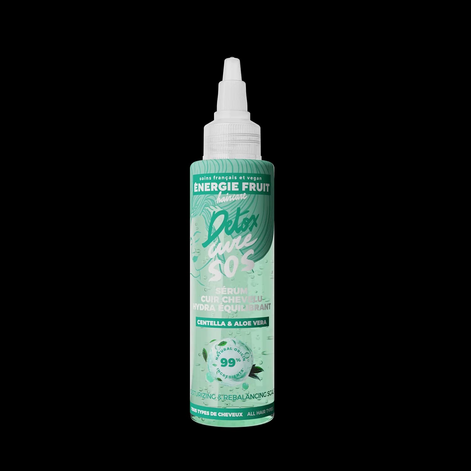 Energie Fruit Serum Capillaire Sos Chevelu Hydra Equilibrant Centella Et Aloe Vera 75ml