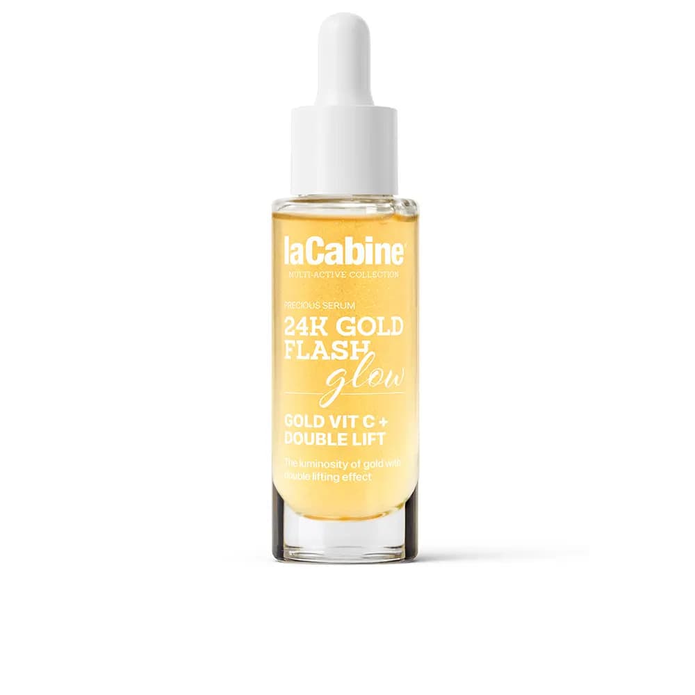 La Cabine Serum 24K Gold Flash Glow Soin Du Visage Raffermissant 30ml