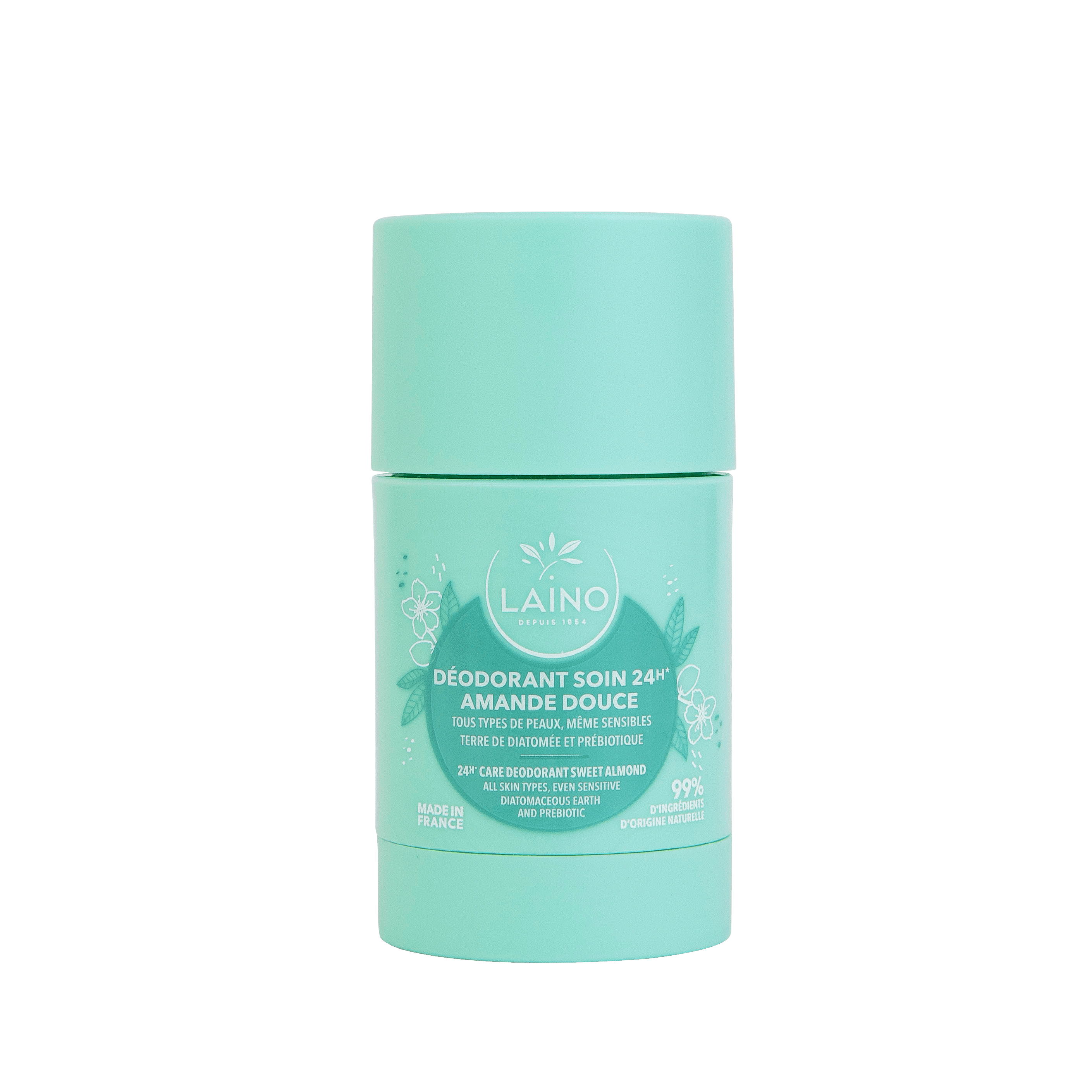 Laino Deodorant Soin 24H Amande Douce 60g