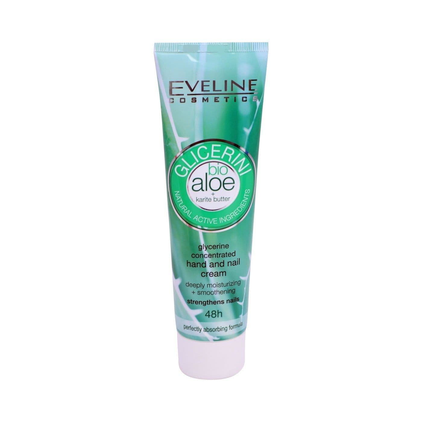 Eveline Creme A L'extrait D'aloe Vera Bio Et Glycerine Pour Mains Et Ongles 75ml