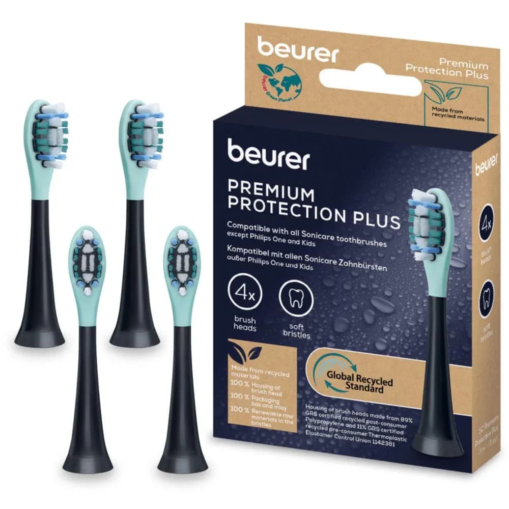 Beurer Tete De Brosse A Dents Sc Premium Protection Plus Gp 4 Pieces
