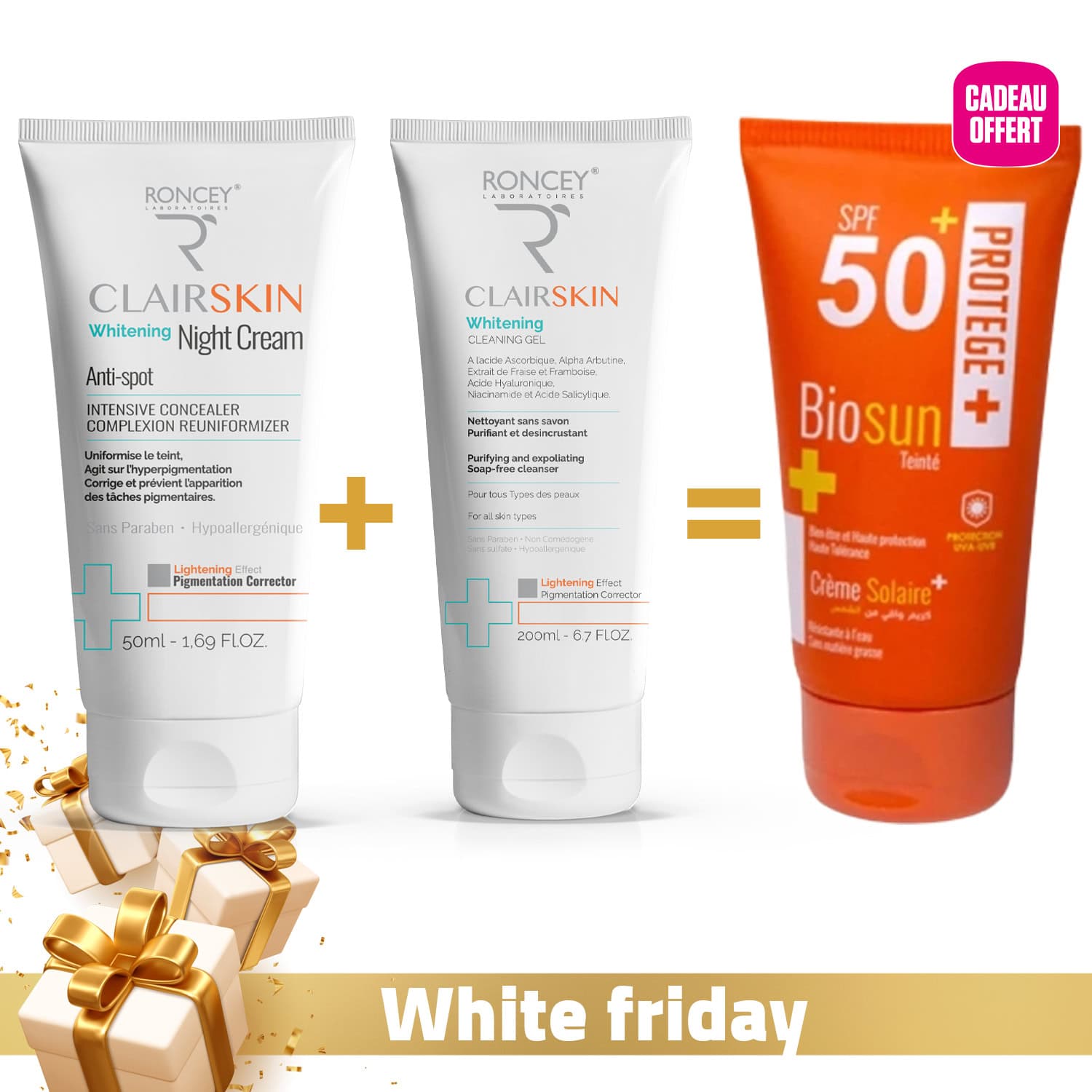 Pack Eclat Et Protection Roncey Clairskin Teinte