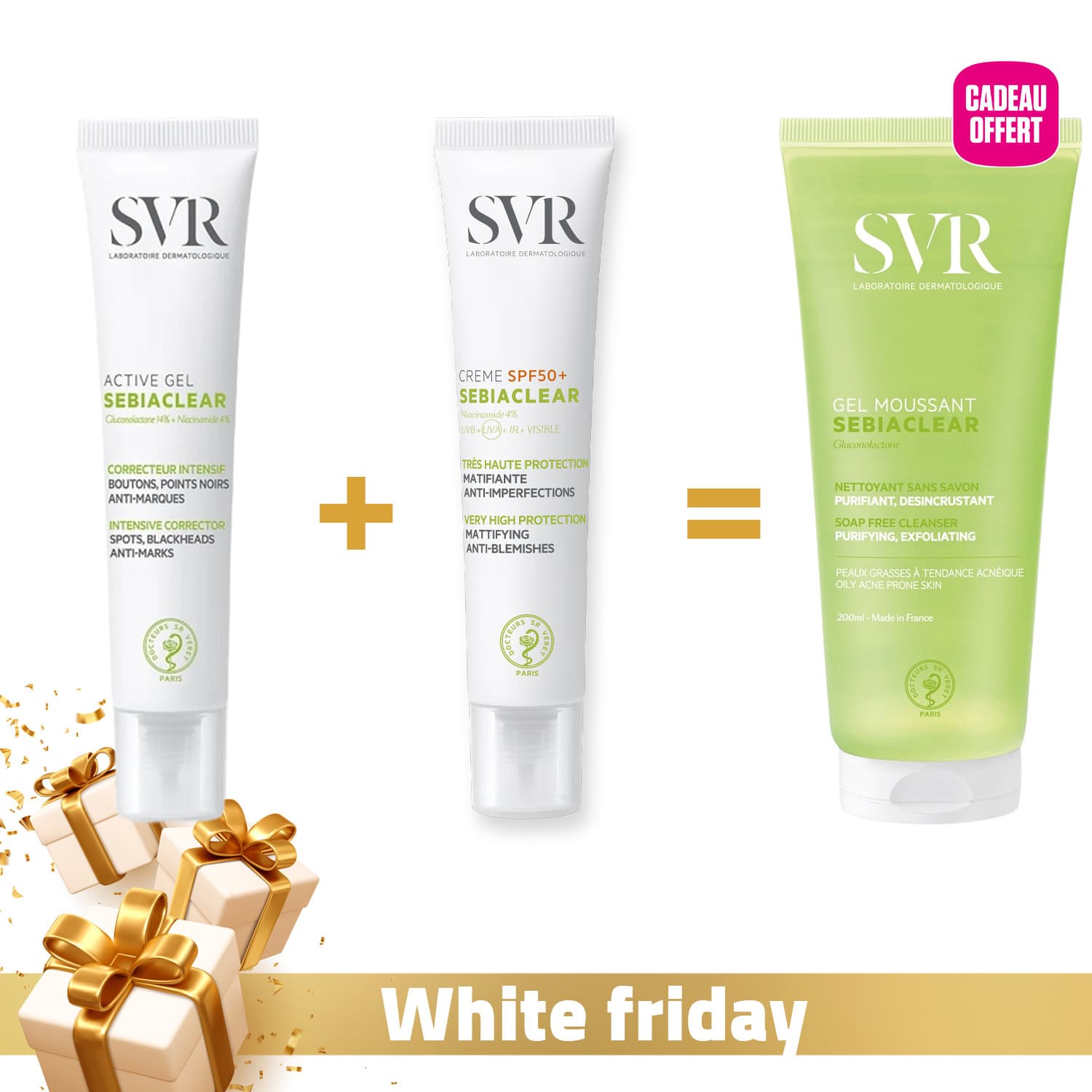 SVR Routine Anti-acne Et Protection Quotidienne