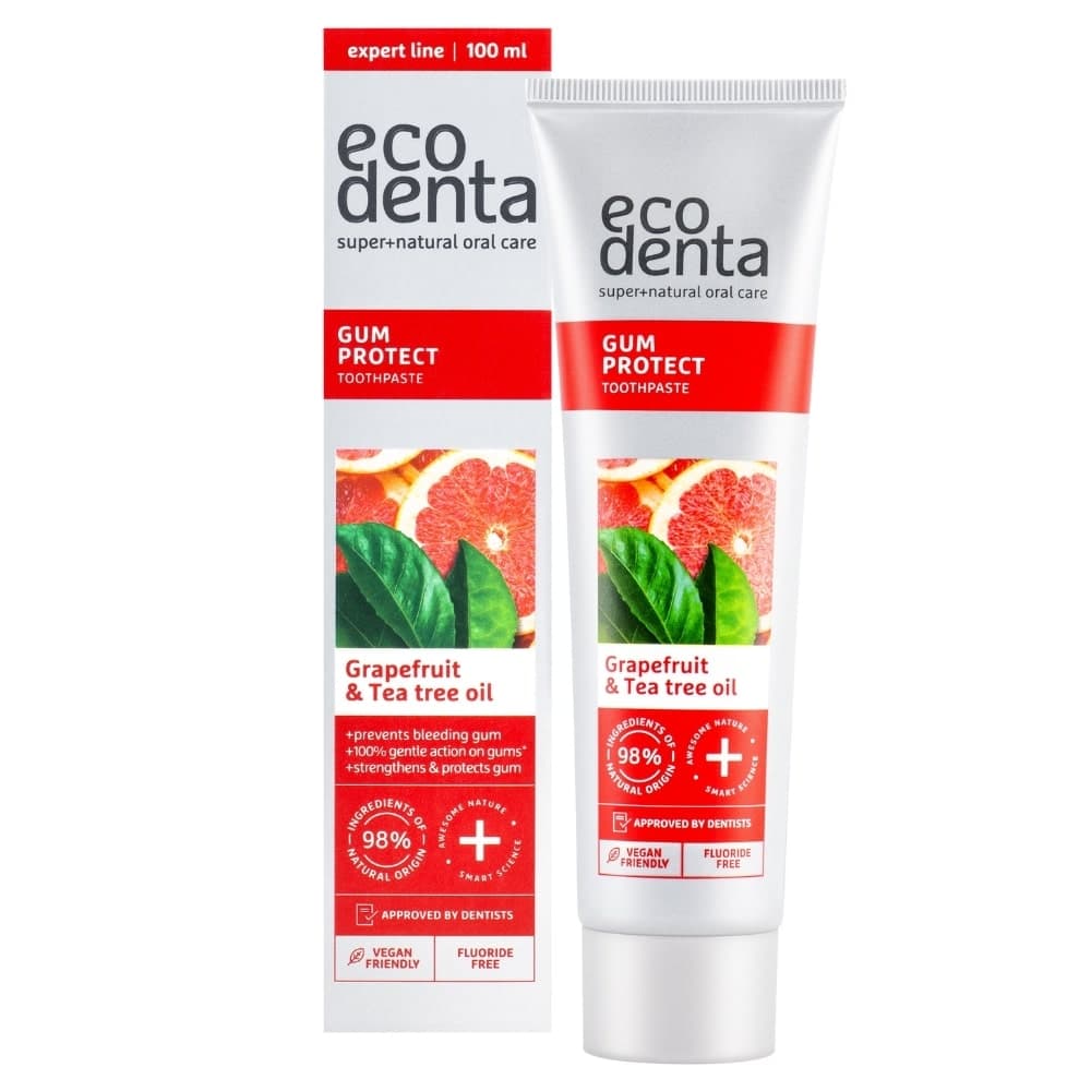 Ecodenta Dentifrice Protecteur De Gencives A L'huile D'arbre A The 100ml