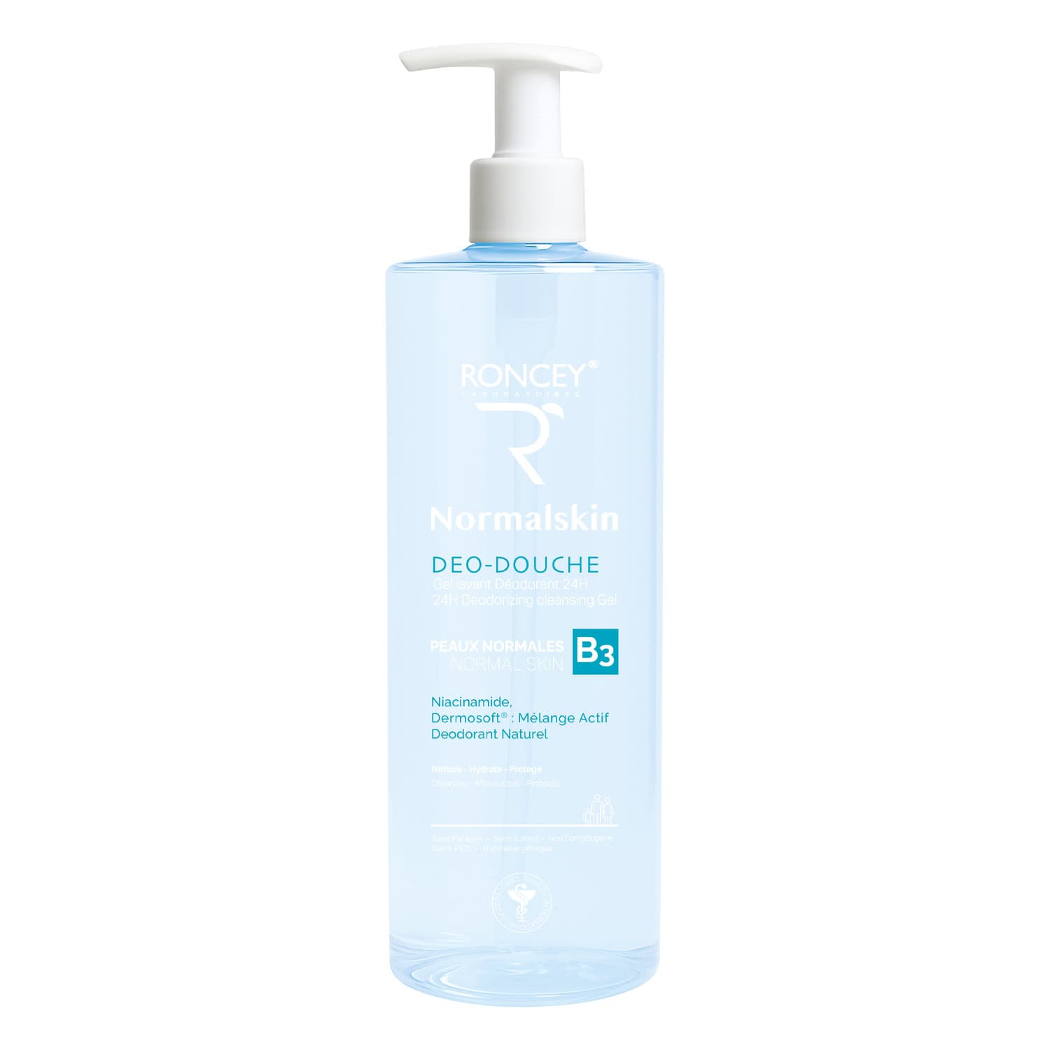 Roncey Deo Douche Normaleskin Peau Normal 1L