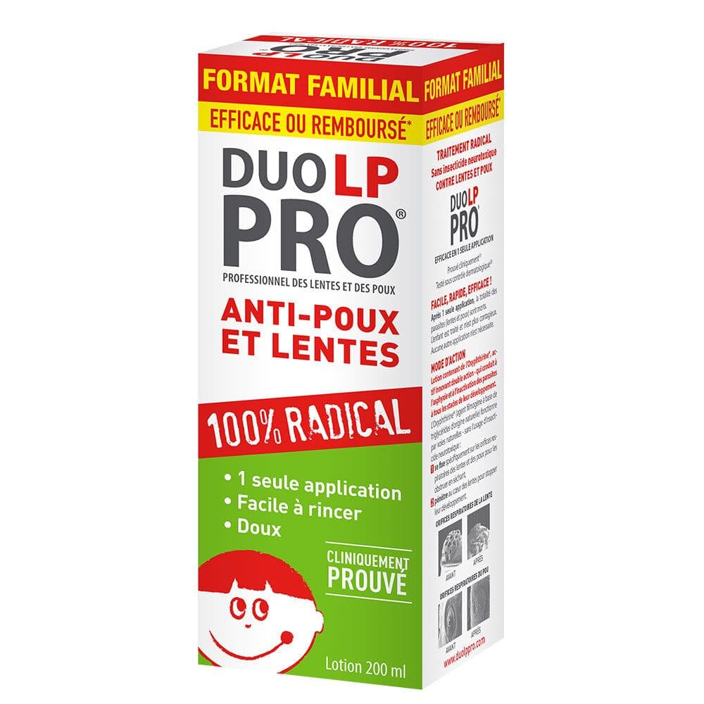 Duo Lp Pro Lotion Anti Poux Et Lentes 150ml