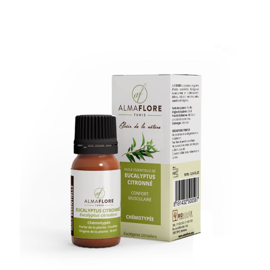 Almaflore Huile Essentielle D'eucalyptus Citronne 10ml