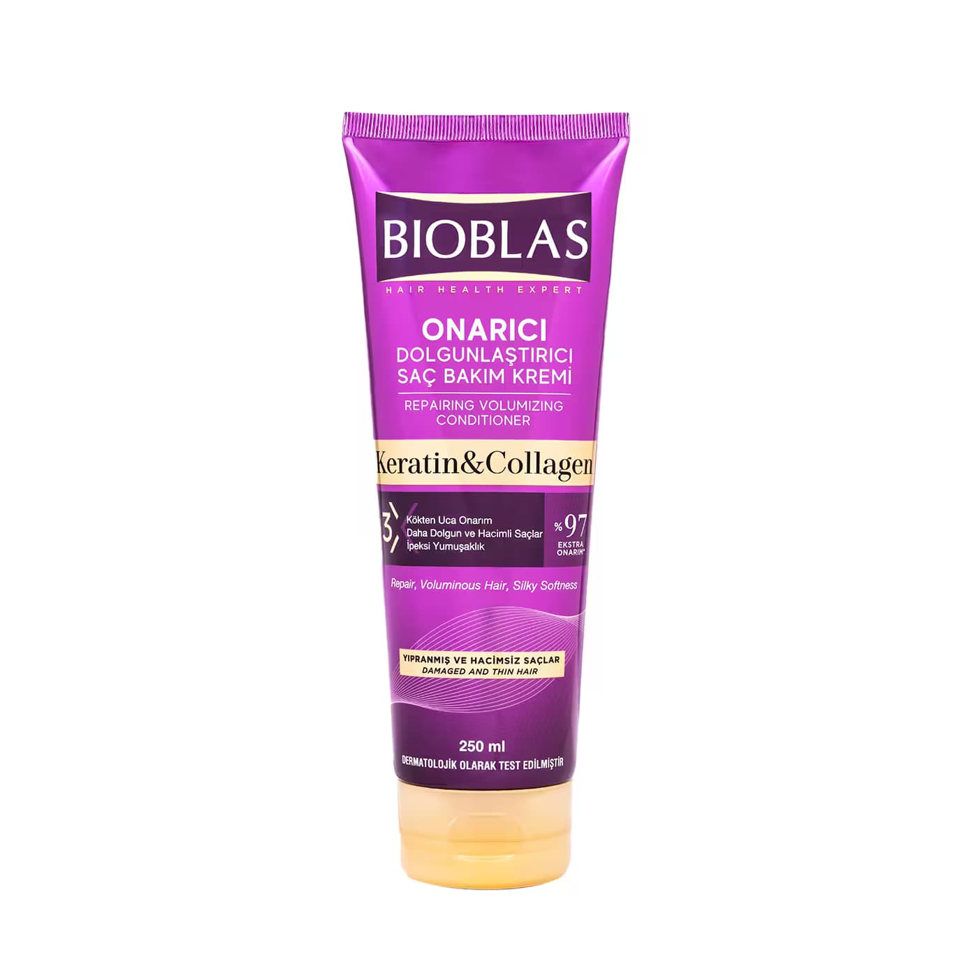 Bioblas Apres-shampoing Au Collagene Et A La Keratine Anti Chute 250ml