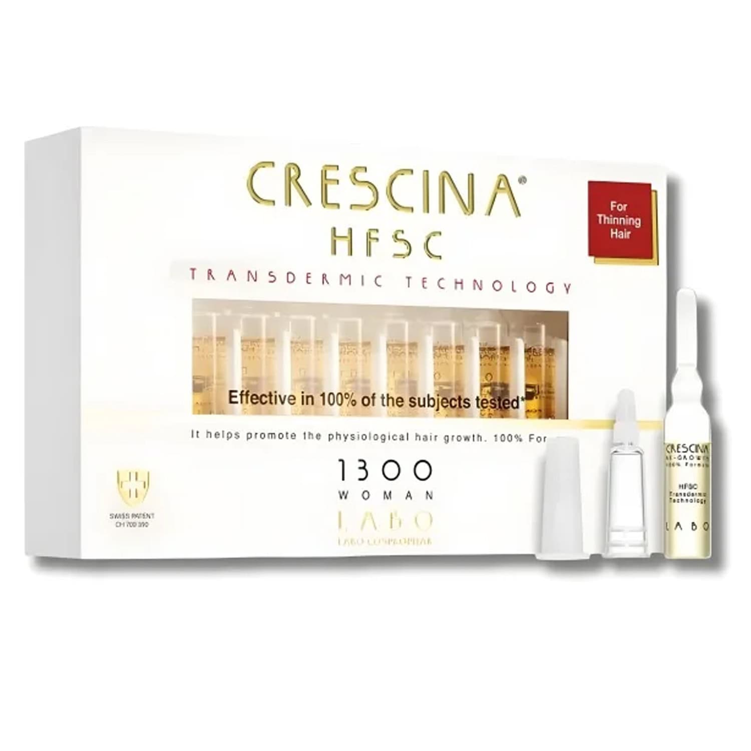 Crescina Hfsc Transdermique (repousse) 1300 Femme 20 Ampoules