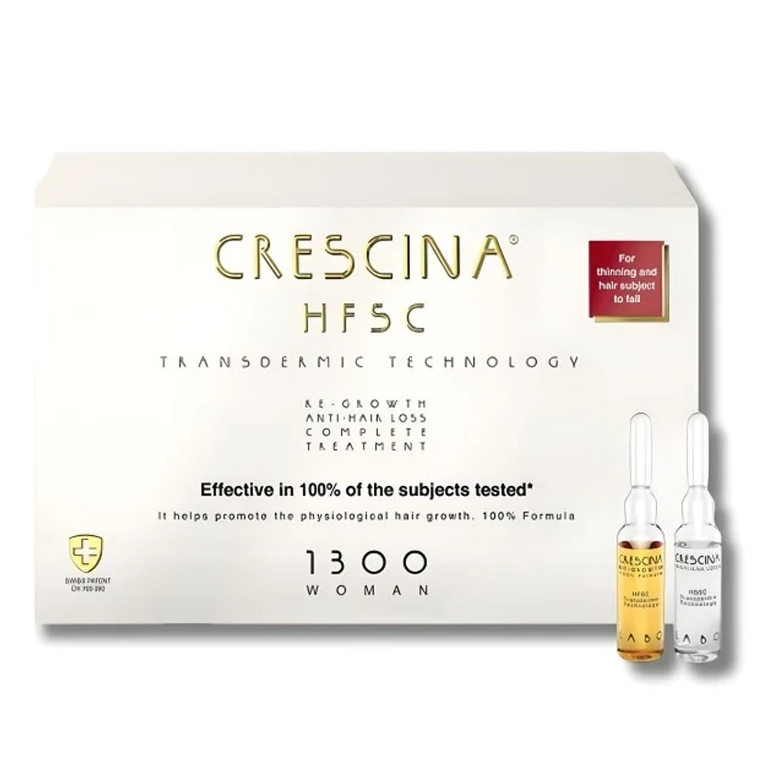 Crescina Ttt Complet (anti Chute + Repousse) 1300 Femme 10 +10 Ampoules