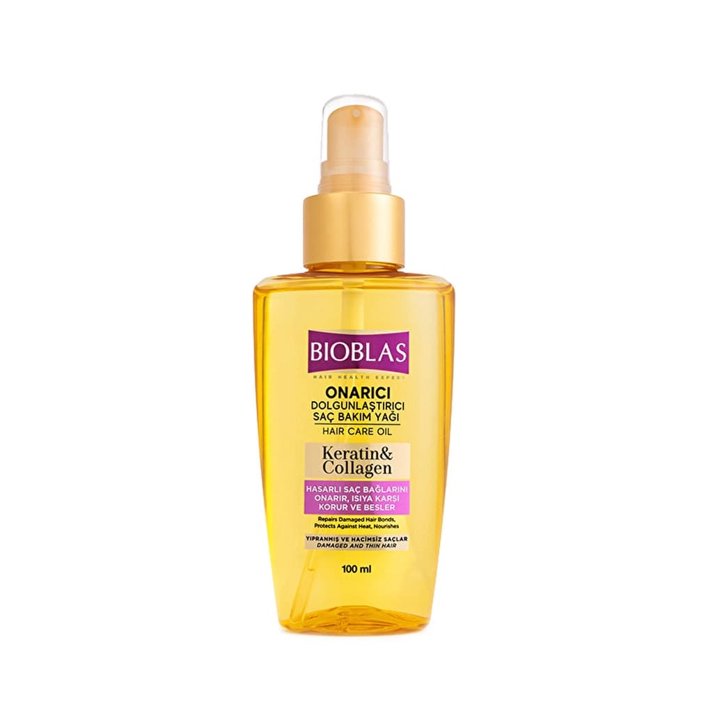 Bioblas Huile Capillaire Keratine Et Collagene 100ml