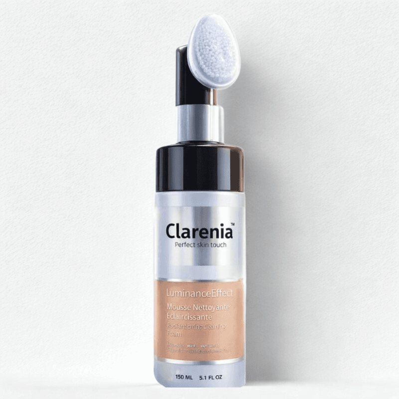 Clarenia Luminance Effect Mousse Nettoyante Eclaircissante Avec Brosse 150ml