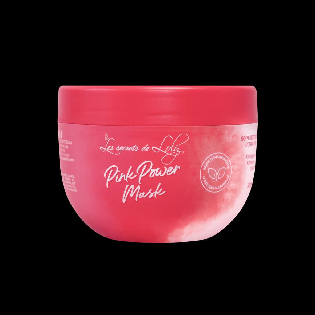 Les Secrets De Loly Soin Restructurant Ultra Proteine Pink Power Mask 300ml Soin Restructurant Ultra Proteine Pink Power Mask 300ml