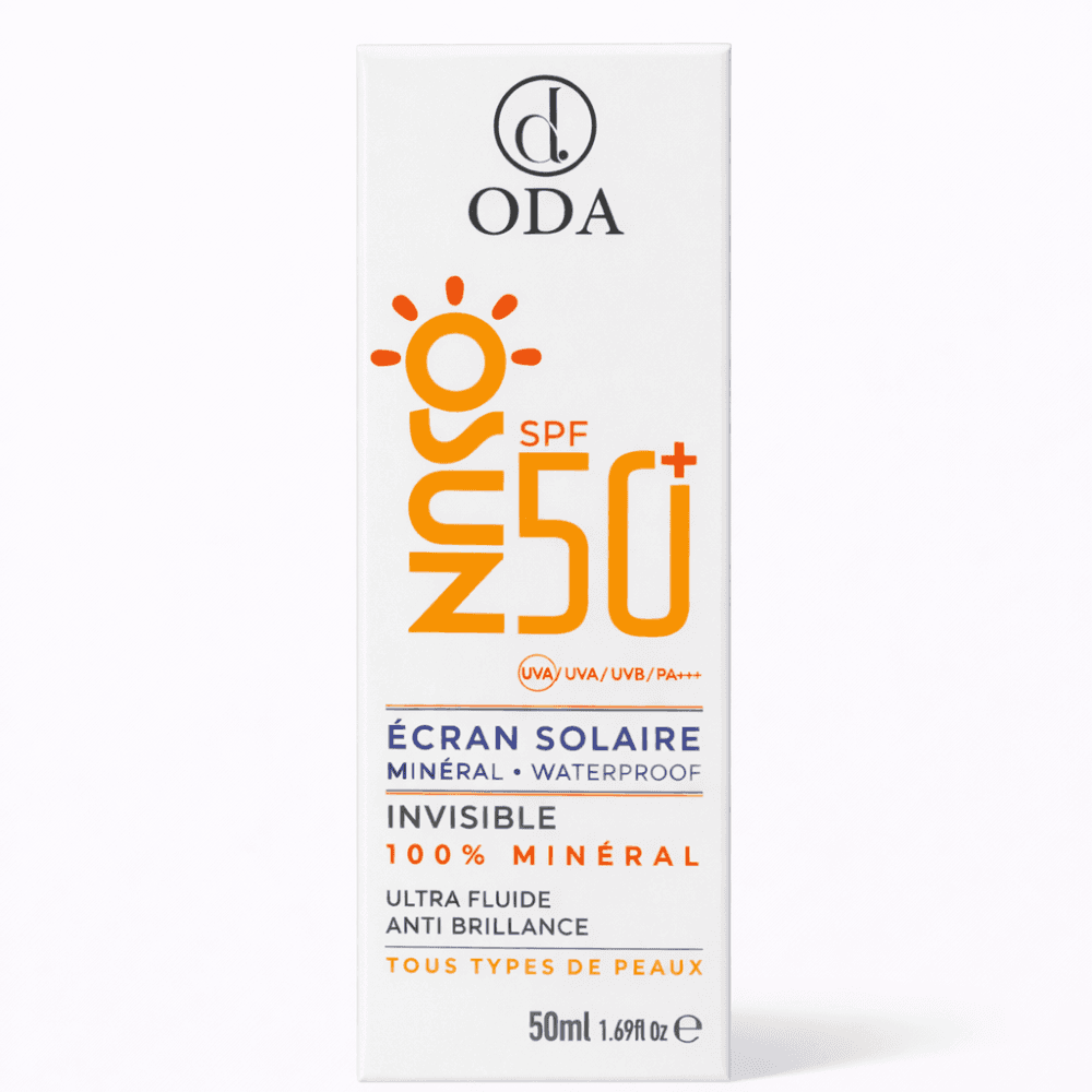 Oda Ecran Solaire Mineral Waterproof Invisible Spf50+ 50ml