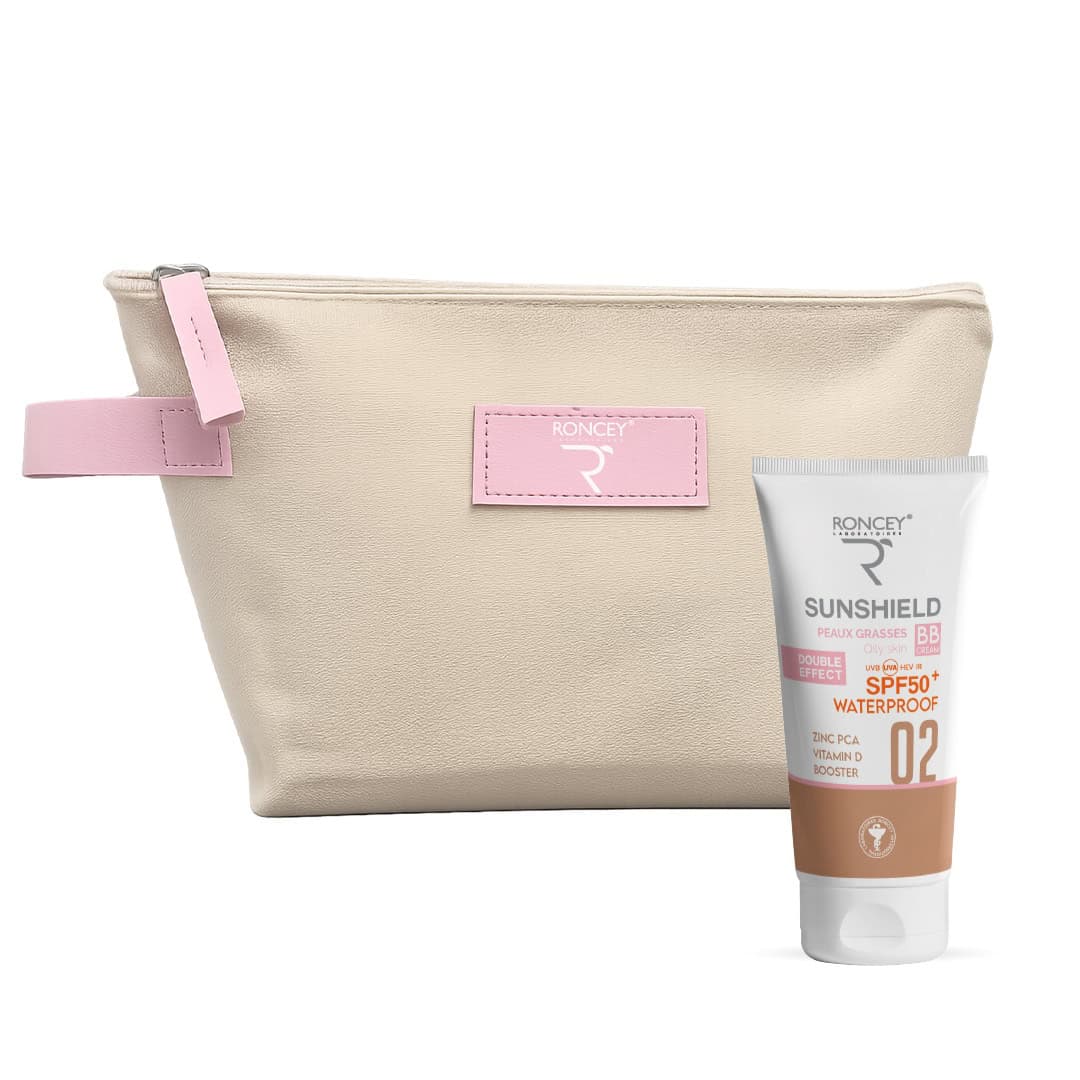 Roncey Ecran Sunshield Waterproof Peau Seche Spf50+ Teinte 02 50ml