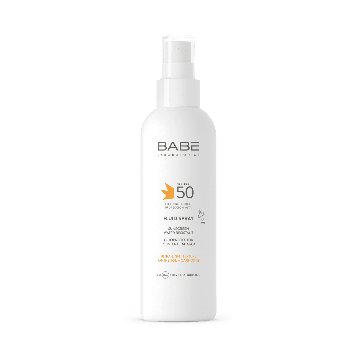 Babe Fluid Spray Solaire Resistant A L'eau Spf50 200ml