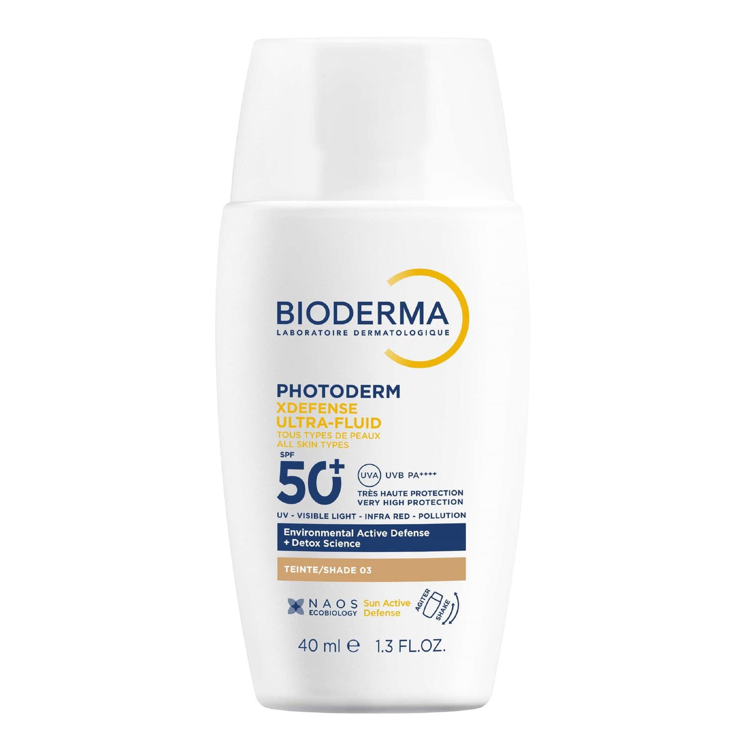 Bioderma Photoderm Xdefense Ultra-fluid Spf50+ Teinte 40ml Teinte : 03