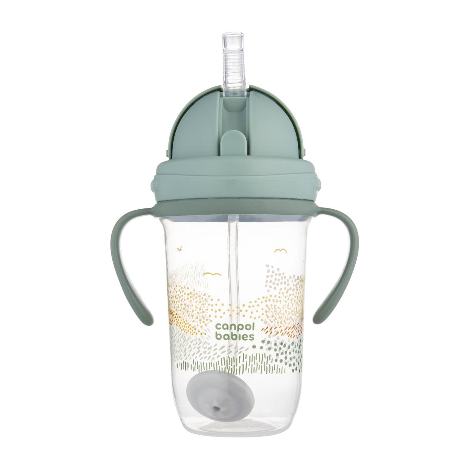 Canpol Tasse Anti Fuites Avec Paille 56/620_gre 270ml