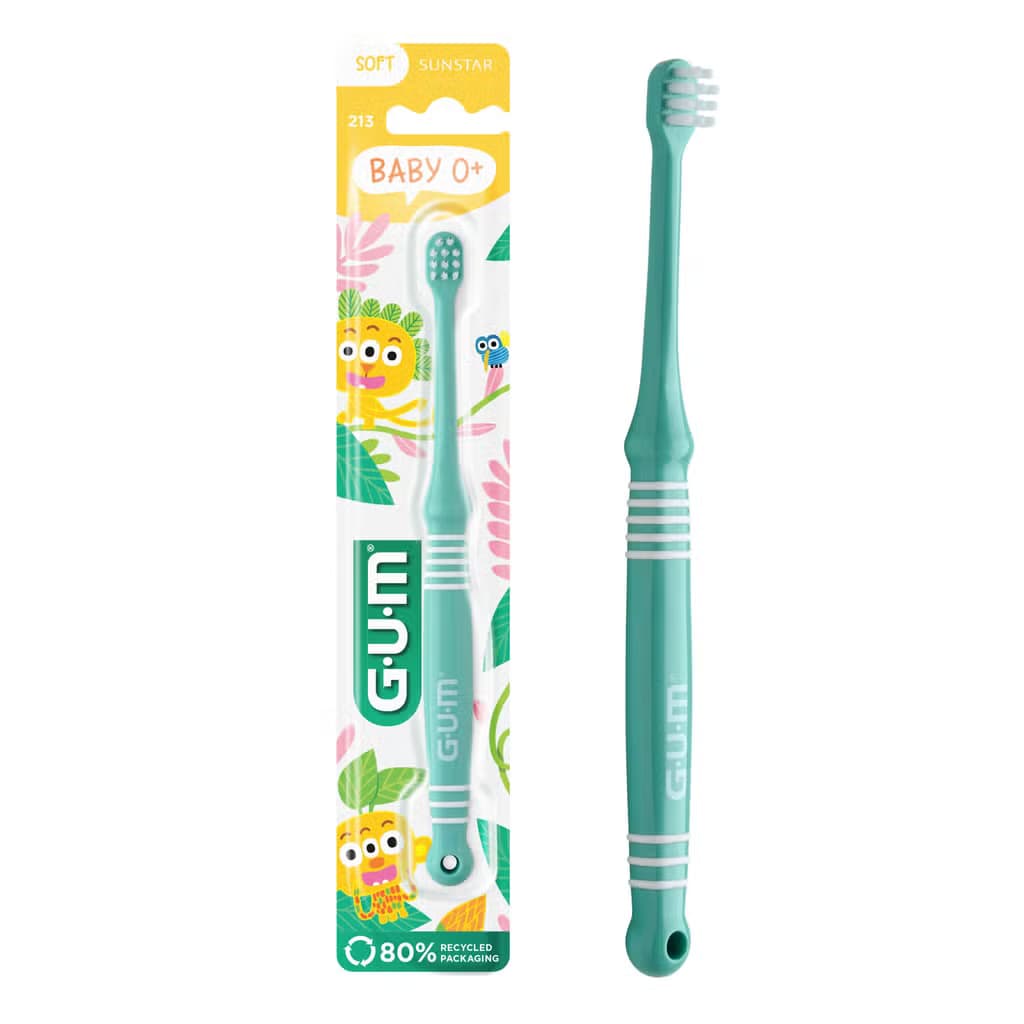 Gum Brosse A Dents Soft Baby 0 Mois Et + Couleur : Menthe 213