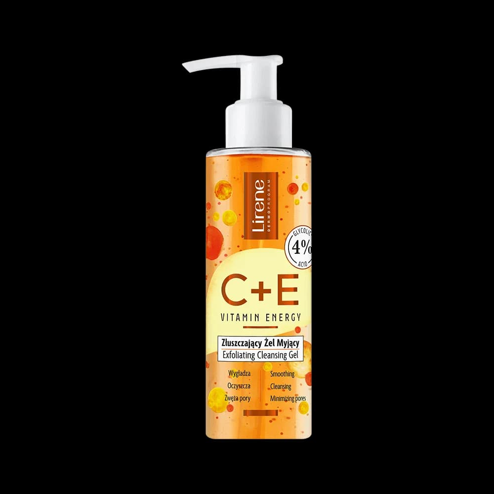 Lirene C+e Vitamin Energy GEL Nettoyant Exfoliant 145ml