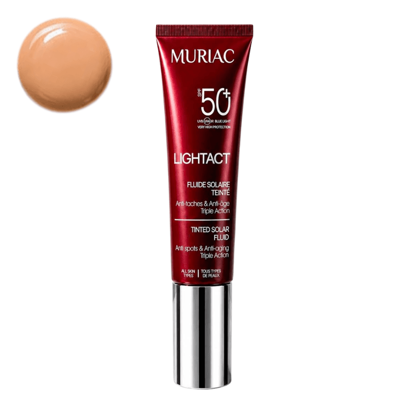 Muriac Lightact Fluide Solaire Teinte SPF 50+ 02 Beige Naturel