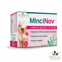 3 Chenes Mincinov Capteur De Graisses Et Sucres 60 Comprimes