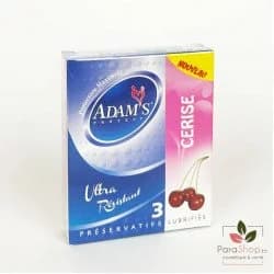 Adams Protect 3 Preservatifs - Cerise