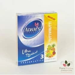Adams Protect 3 Preservatifs - Tuttifrutti