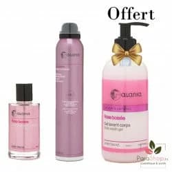 Alania Pack Eau Parfumee + Deo Parfume + GEL Lavant 350ML Offert - Rose Boisee