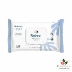 Biolane Lingettes H2o 72pcs