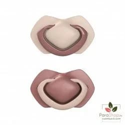 Canpol Babies 2 Sucette Universelle 0-6M Pure Rose - 22/655
