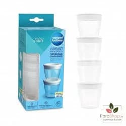 Canpol Babies 4 Pots De Conservation Des Aliments 180ML - 12/204