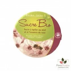 Dermo Soins Sucre Bio A Epiler Au Miel Et A L'essence De Rose