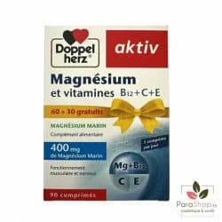 Aktiv Magnesium Et Vitamines 90 Comprimes (60+30 Gratuits)