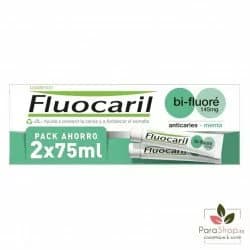 Fluocaril Dentifrice Bi-fluore Menthe 145MG 2X 75ML