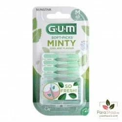 Gum Soft Picks Brossettes Comfort Flex Minty M X40 - 670