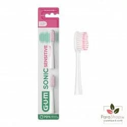 Gum Sonic Sensitive Recharges Brosse A Dents 2 Unites - 4111