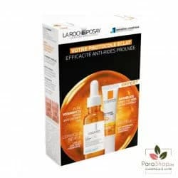 La Roche Posay Coffret Pure Vitamin C12 Serum + Uvmune 400 Fluide Invisible 15ML Offert