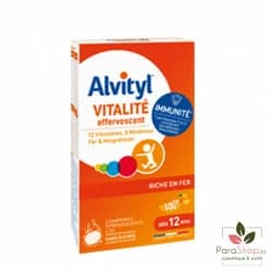 Alvityl Vitalite 30 Effervescents Des 12 Ans
